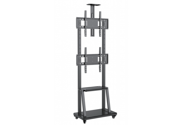 Giá Treo Tivi Di Động 2 Màn Hình SX1700 Từ 32 - 75 Inch Tải Trọng 100Kg